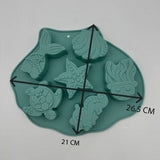 SM1470 OCEAN  THEME  MOULD