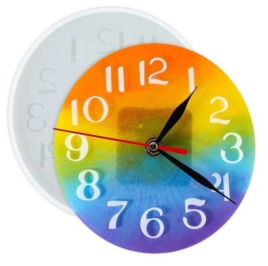 10"  numerical clock  mould
