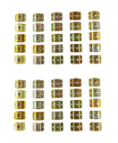 Photo Frame Hanging Hooks Metal - Pack of 5 Pcs.