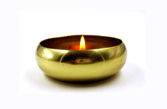 METAL ROUND URLI  FOR  CANDLE MAKING( DEPTH  = 40MM  TO  50MM