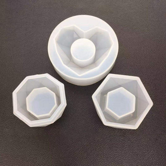 3PC  CANDLE MOULD  SET