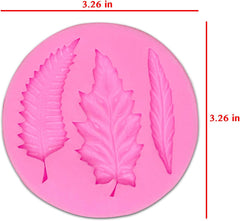 HBR1417 3 CAVITY  LEAF PINK  MOULD