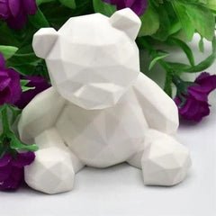 Seating Teddy Bear Candle Mould