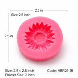 HBR2118 PINK SUN FLOWER  MOULD