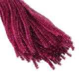 glitter pipe clear  pack  of  100pc