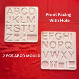 ABCD  WITH  HOLE  FRONT  POUR  MOLD/MOULD