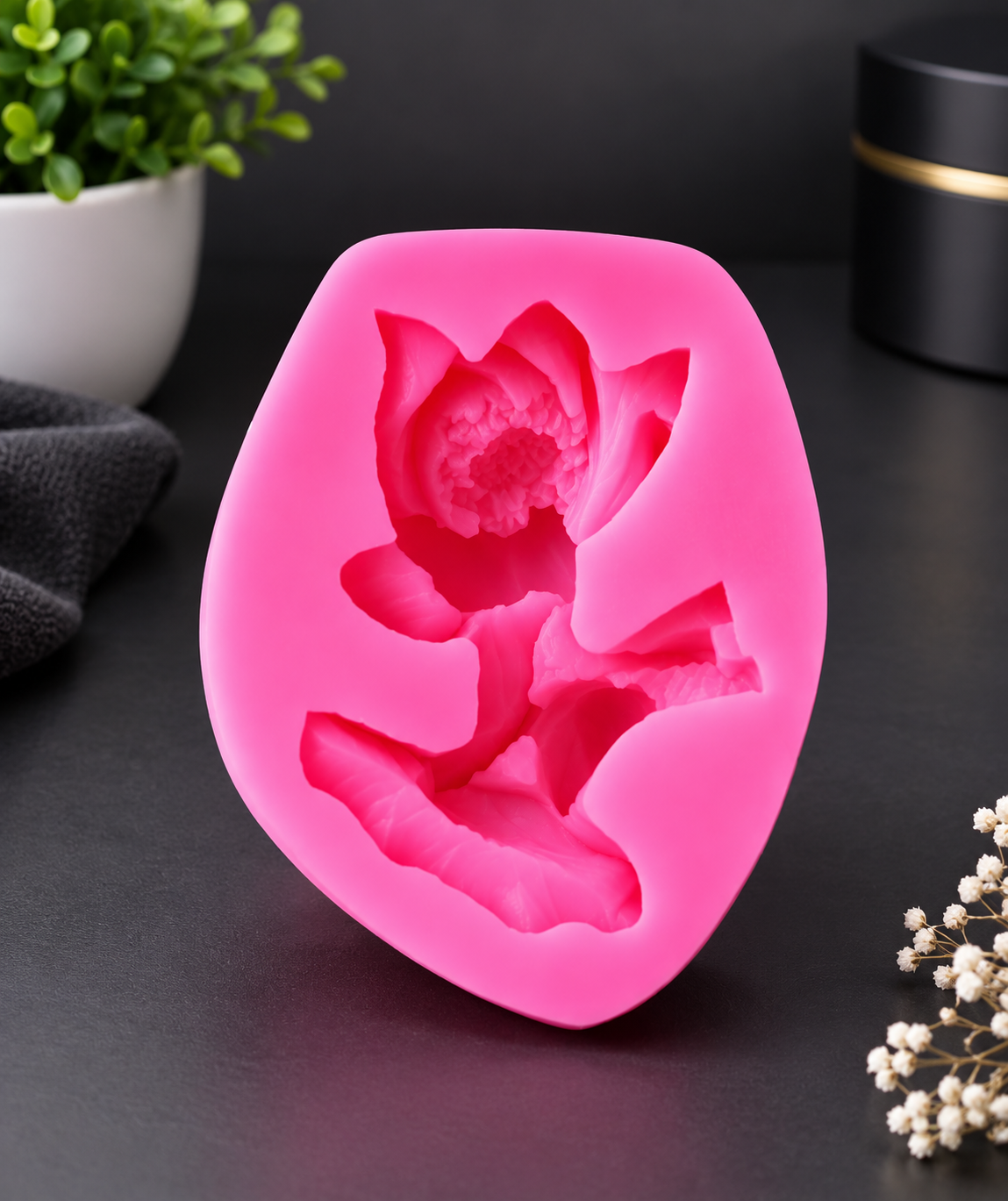 3D Candle Mould hbr3916