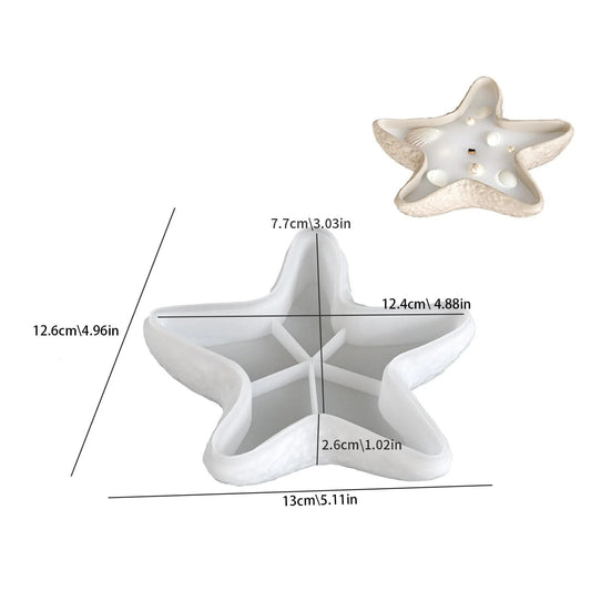 Star Fish Shape Small Bowl Mould SM1248