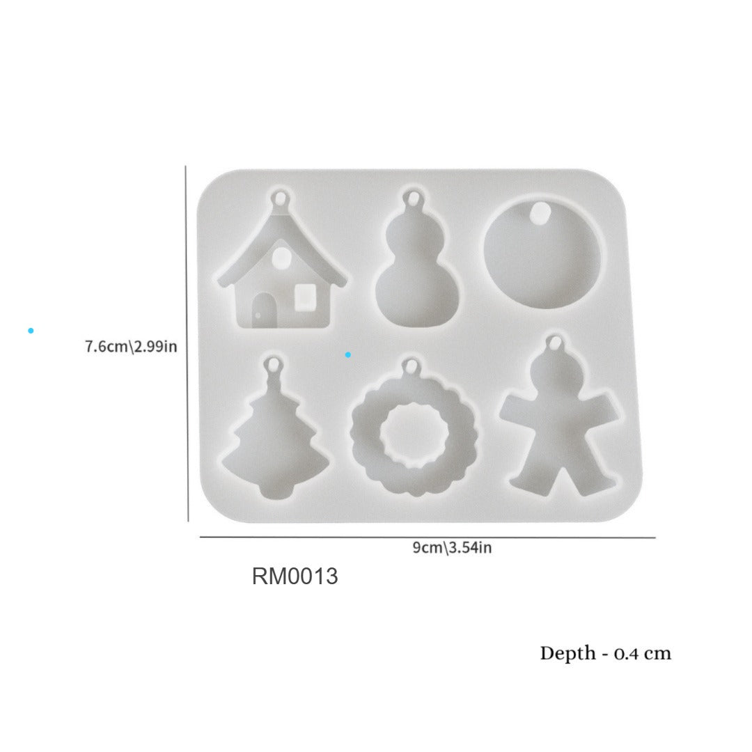 6 in 1 – Keychain Mold