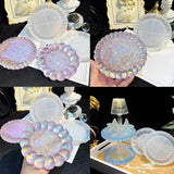 Bubble Coaster Mould/MOLD I Silicone Round Epoxy 5" INCH