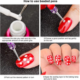 5Pc Acrylic 2 Sided Embossing Tool & Nail Art Tool  25035