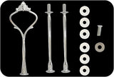 metal  cake  stand  3 tier