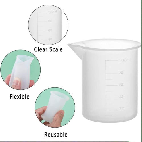 100 ML SILICON MEASURING CUP