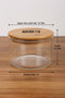 ADX300- 110  CANDLE GLASS  JAR  WITH LID PACK OF 1 PC