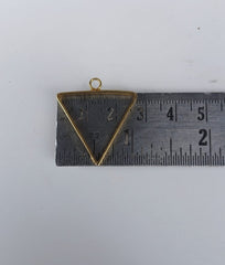 TRIANGLE SHAPE  PENDANT  BEZEL