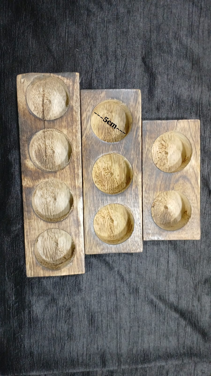 WOODEN  ROUND  HOLE  BASE  FOR  CANDLE  MAKING