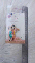SISTER BROTHER  RAKHI  PACKING  CARD  WITH PLASTIC COVER FOR UR  RAKHI