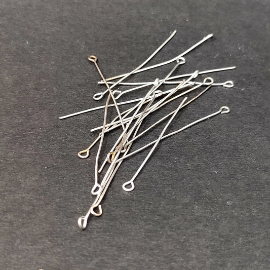 Golden & SILVER  Eye pin for Making Jewellery (90) for Jewellery Making
