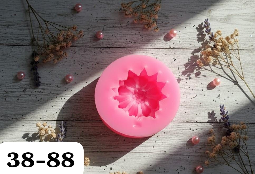HBR3883  FLOWER  PINK MOULD