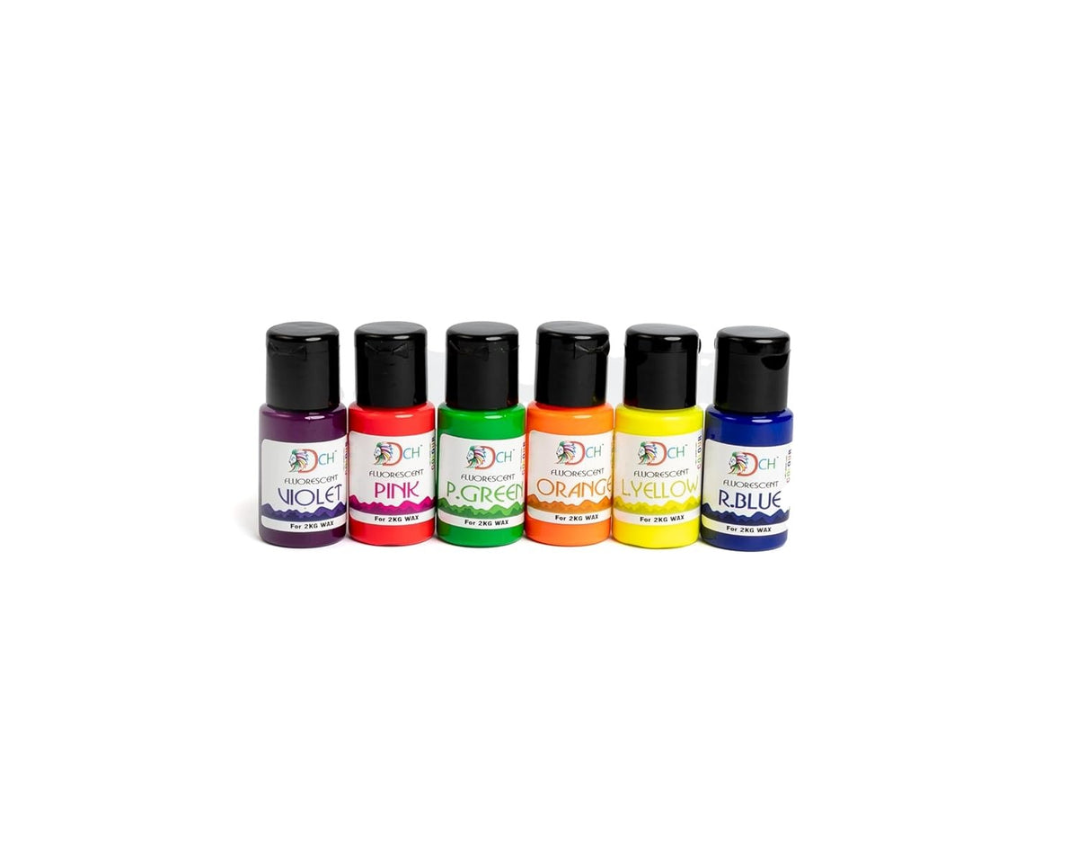 candle liquid  colour set of 6pc