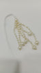 WHITE  BEADS BIG   LATKAN  FOR RAKHI AND DECORATION