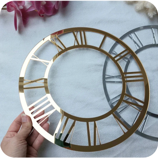 Clock Ring Discrepancy MDF & Acrylic cutout – Indo Kraft
