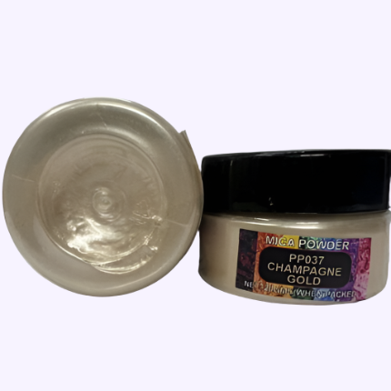 CHAMPAGNE GOLD PEARL MICA POWDER 20 GRAM