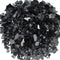 BLACK  FIRE  PIT GLASS STONE