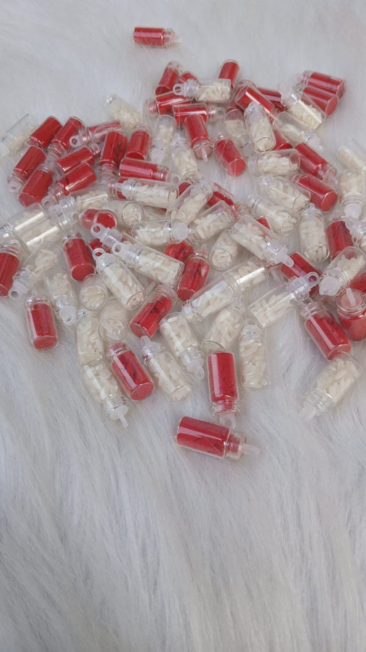 Roli chawal bottle for resin rakhi and platter