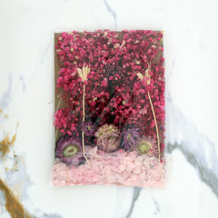 Dried Mixed Flower Pink Theme - 1 (FL6004