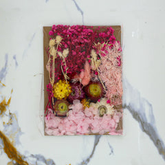 Dried Mixed Flower Pink Theme - 3 (FL6006
