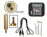 Mini Electric Drill for Resin Craft, Stepless Adjustable Electric Drill Kit with Controller, Mini Electric Drill for Carving, Drilling, Sanding, Polishing, Jewelry Making