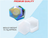 Heart Shape Gift | Storage Box Mould/Mold | Multipurpose Silicone Mould Casting Mould Coaster Mould DIY Mould