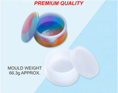 Heart Shape Gift | Storage Box Mould/Mold | Multipurpose Silicone Mould Casting Mould Coaster Mould DIY Mould