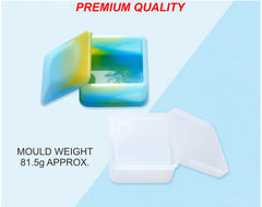 Heart Shape Gift | Storage Box Mould/Mold | Multipurpose Silicone Mould Casting Mould Coaster Mould DIY Mould