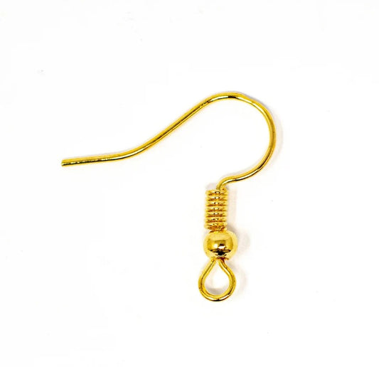 Q HOOK  /  FISH  HOOK   FOR  EARING  AND  JEWELLERY  GOLD