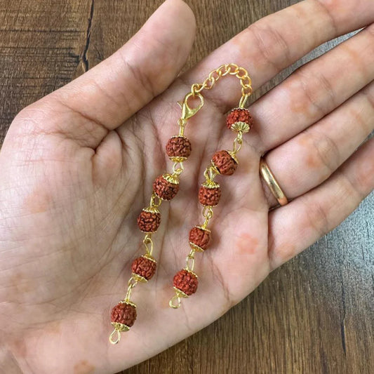RUDRAKASH  CHAIN FOR  RAKHI  AND  BRACELET
