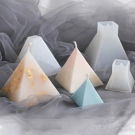 2"  AND  2.5"  AND  3"  PYRAMID  SET  OF  3PC  MOULD/MOLD