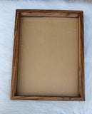 RECTANGLE TEAK WOOD FRAME 12x18''