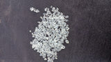 CLEAR  CRYSTAL  STONE  3:6MM