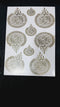 ARBIC METAL  STICKER A4  SIZE  SHEET