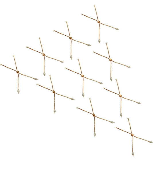 SLIDER BRACELET CHAIN GOLD/ SILVER