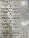 IK OMKAR MANTRA  METAL  STICKER  SHEET  A4