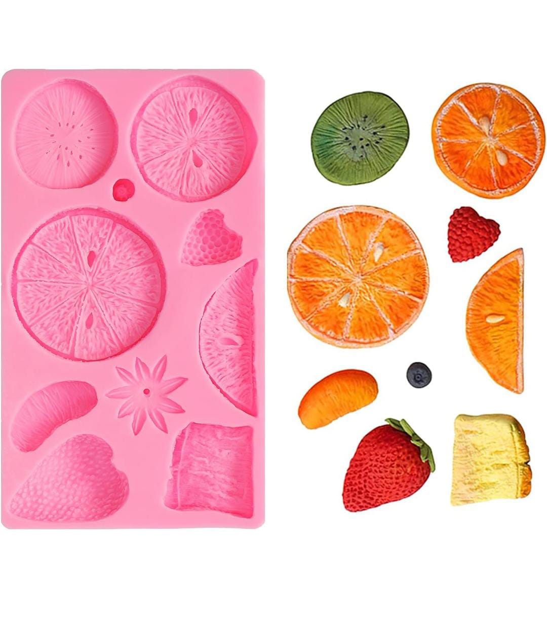 FRUIT  SILICON  PINK  MOULD /MOLD   (HBR203