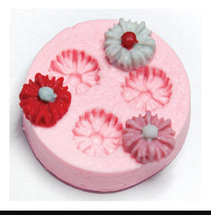 HBR2211 SMALL  PINK 3D  FLOWER MOLD/MOULD