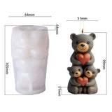 HM0274 TEDDY BEAR MOULD