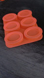3D BORDER OVAL PAPER WEIGHT WEIGHT  MOLD
