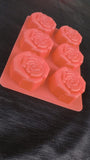 3D DEEP  ROSE  MOLD  2.5X1" INCH