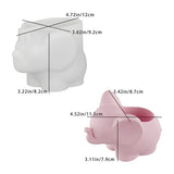 SM1299 Elephant Planter Jar Mould