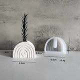 SM1302 RAINBOW Shaped Mini Planter Mould/ MOLD